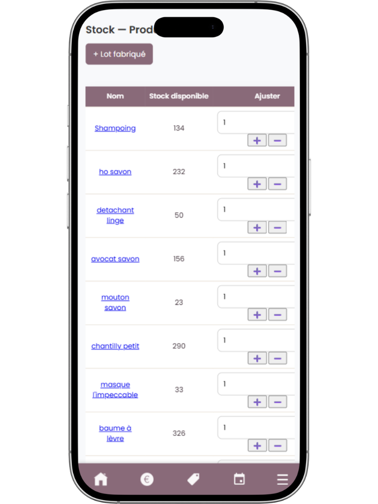 Mockup téléphone Stoka+